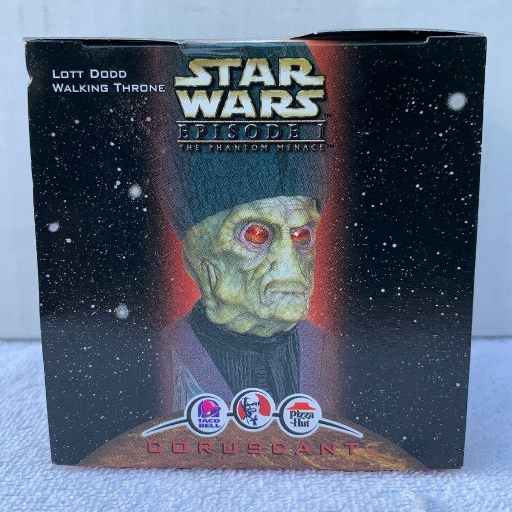 Vintage Lott Dood Walking Throne Star Wars Toy